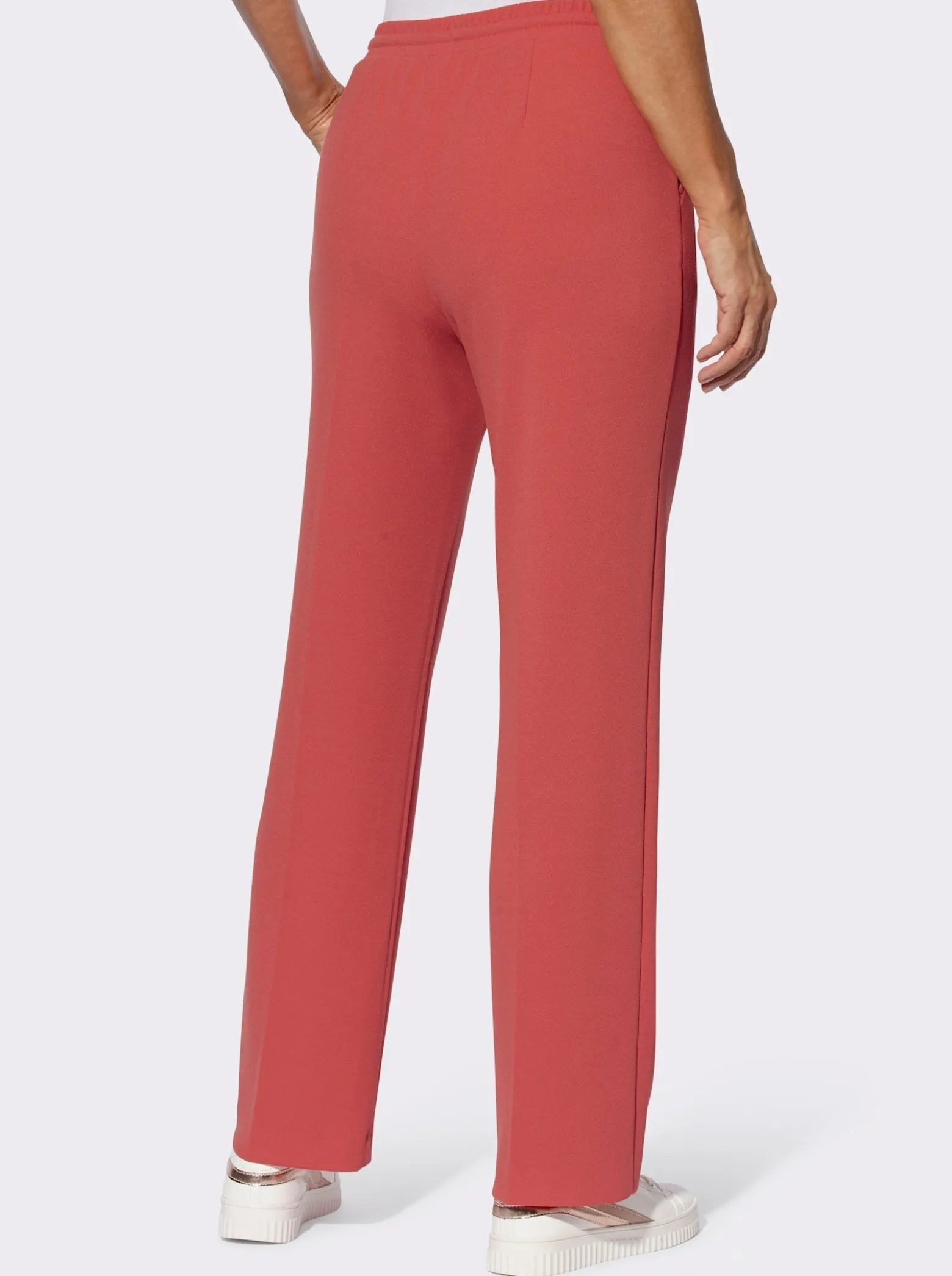 Schlupfhose aus formstabilem Interlock