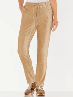 Schlupfhose in Cord-Qualität, pflegeleicht