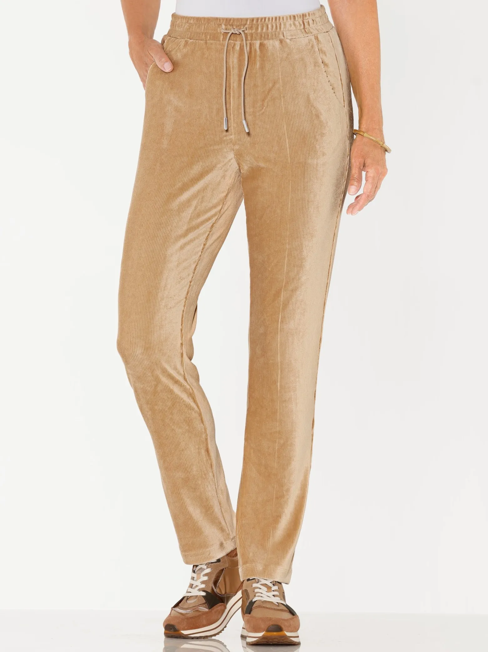 Schlupfhose in Cord-Qualität, pflegeleicht
