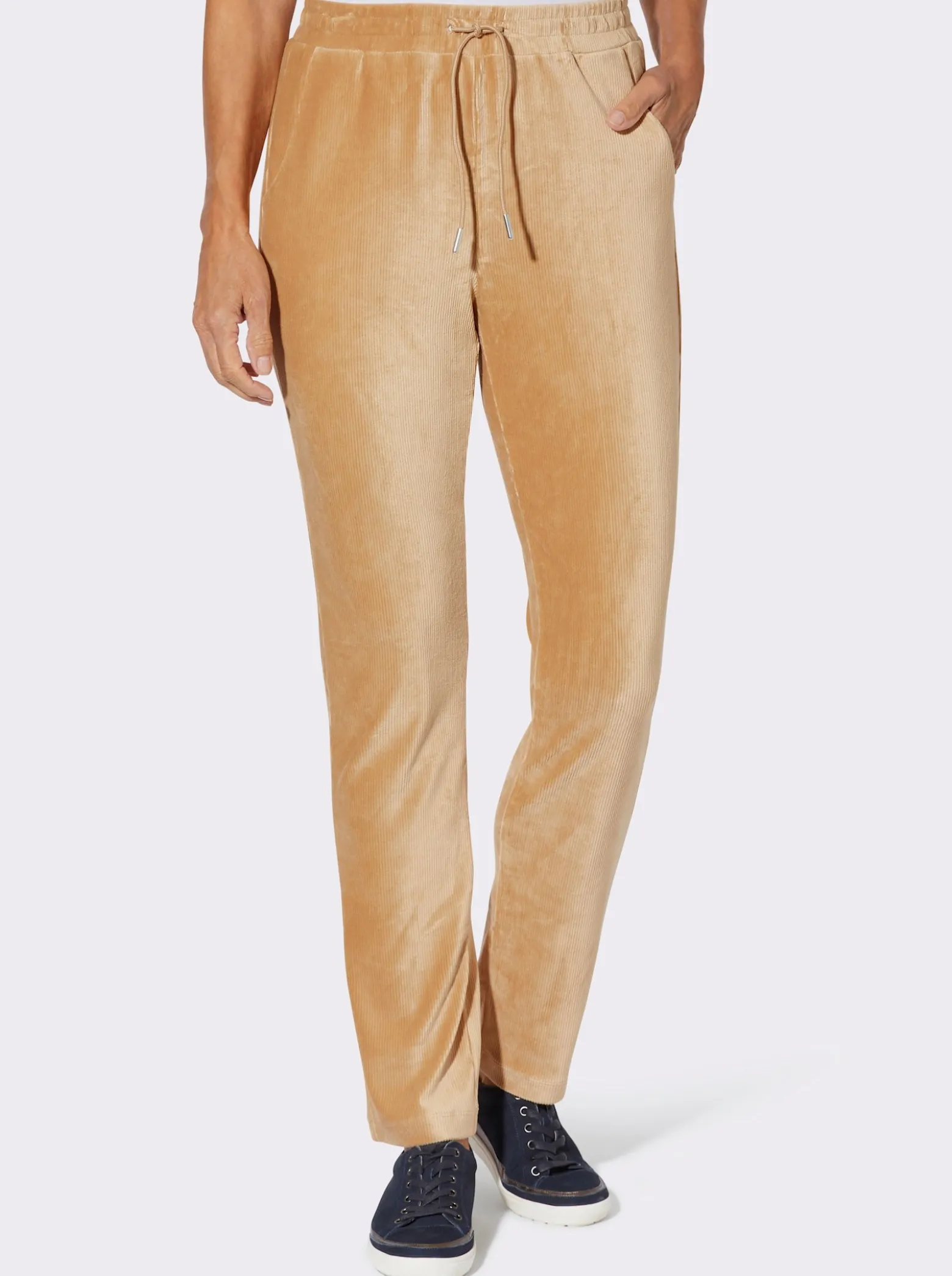 Schlupfhose in Cord-Qualität, pflegeleicht