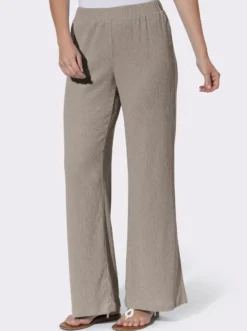 Schlupfhose in Crinkle-Qualität