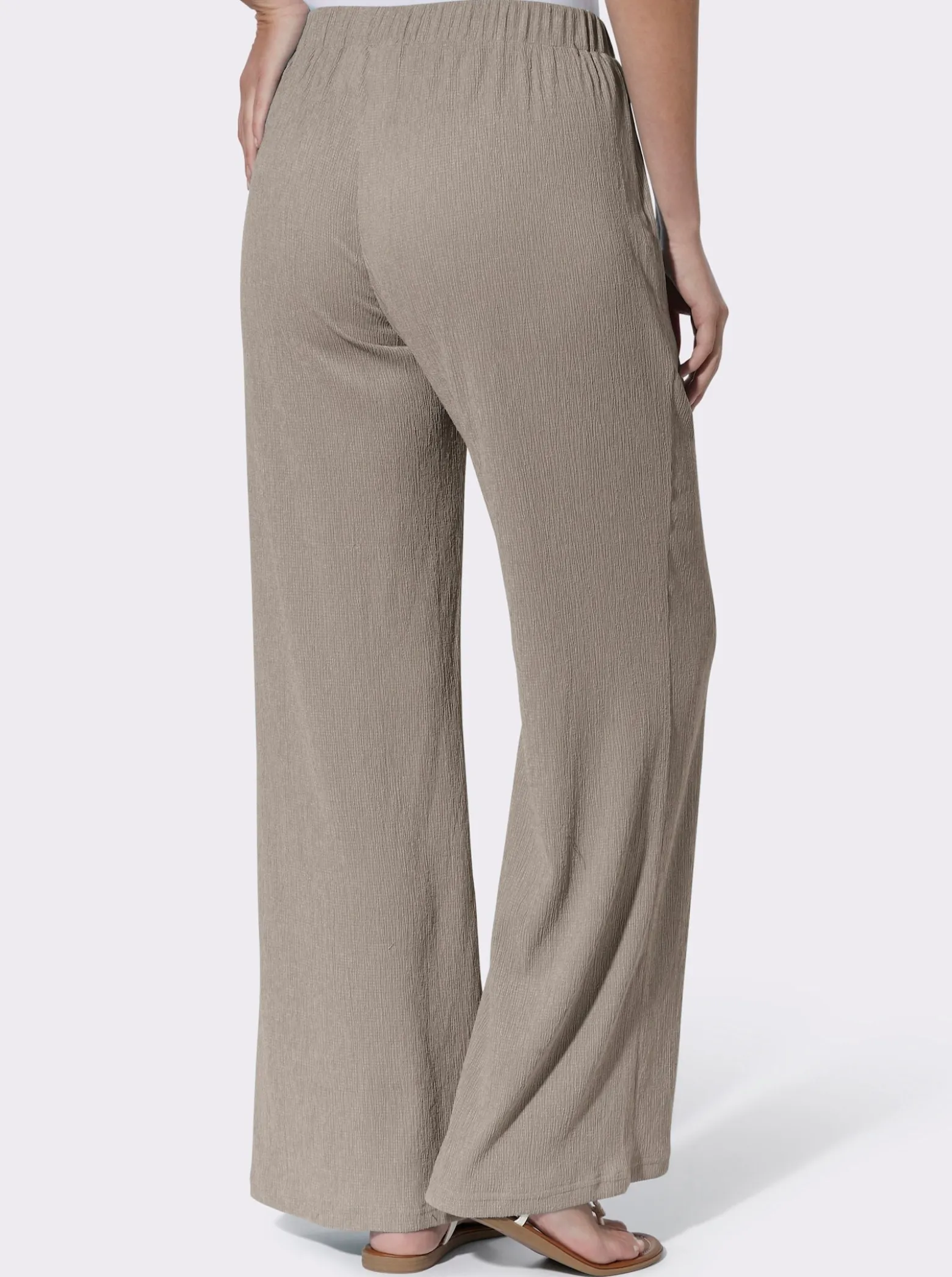 Schlupfhose in Crinkle-Qualität