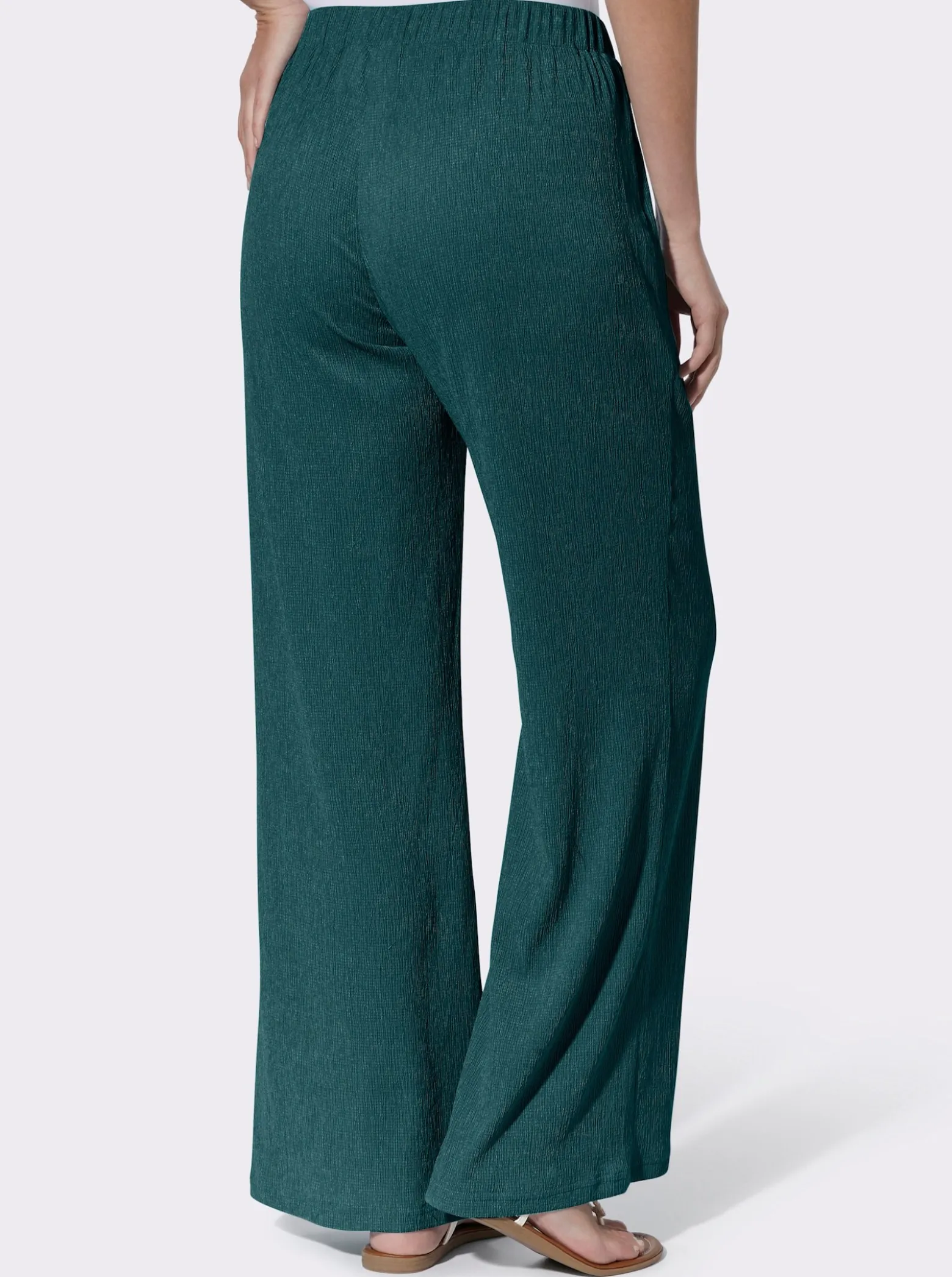 Schlupfhose in Crinkle-Qualität