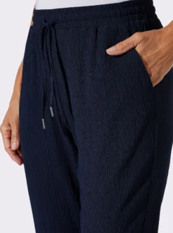 Schlupfhose in Crinkle-Qualität