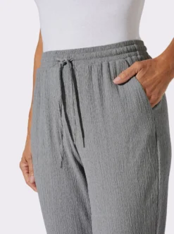 Schlupfhose in Crinkle-Qualität