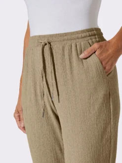 Schlupfhose in Crinkle-Qualität