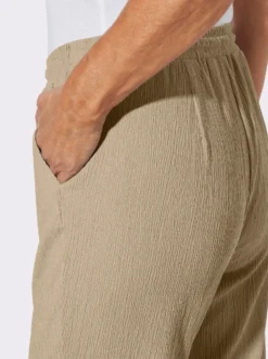 Schlupfhose in Crinkle-Qualität
