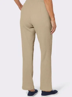 Schlupfhose in Crinkle-Qualität