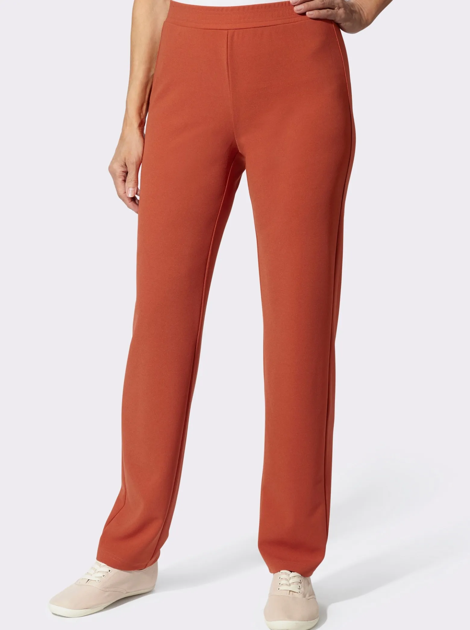 Schlupfhose in gerader Form