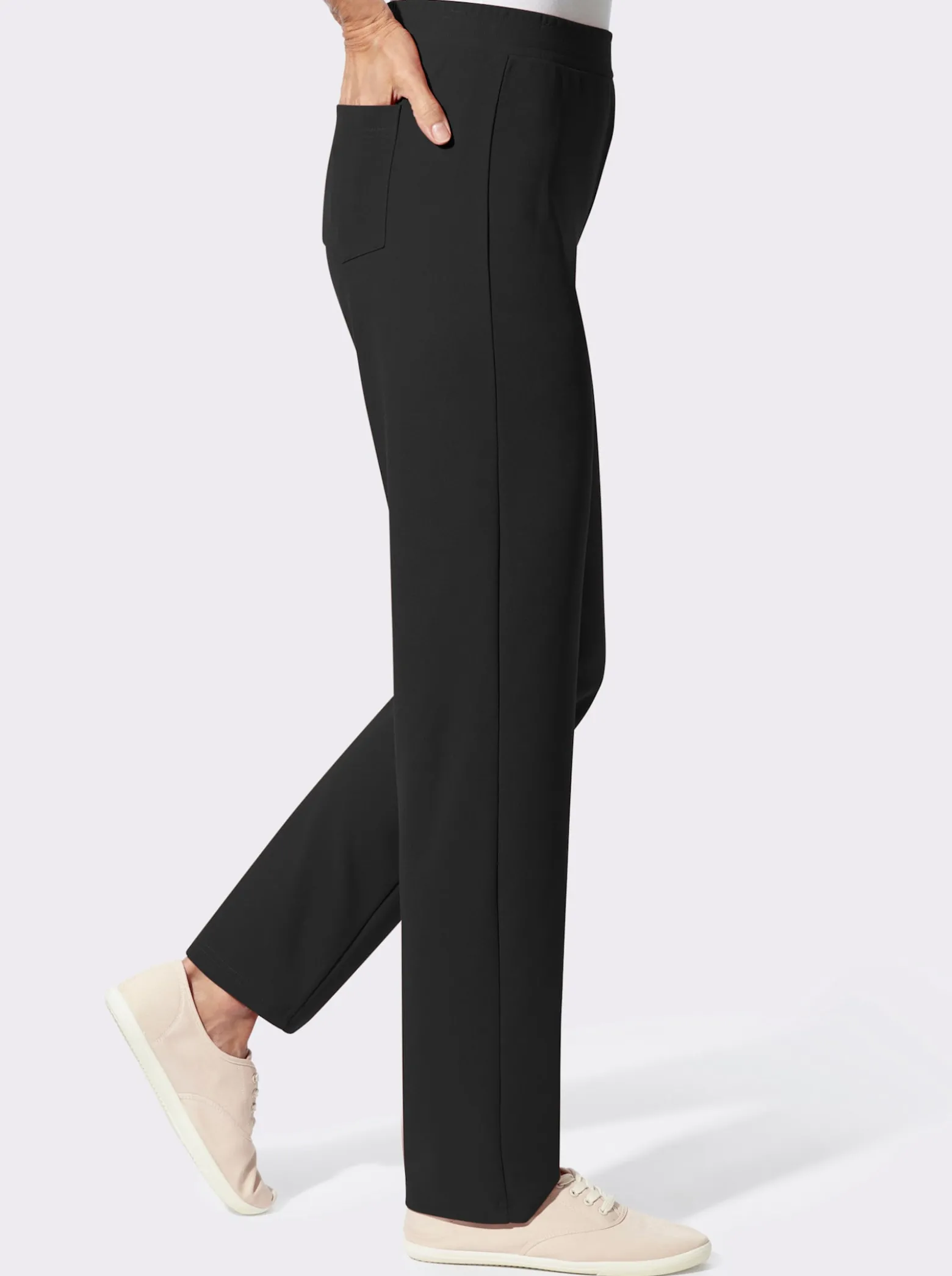 Schlupfhose in gerader Form