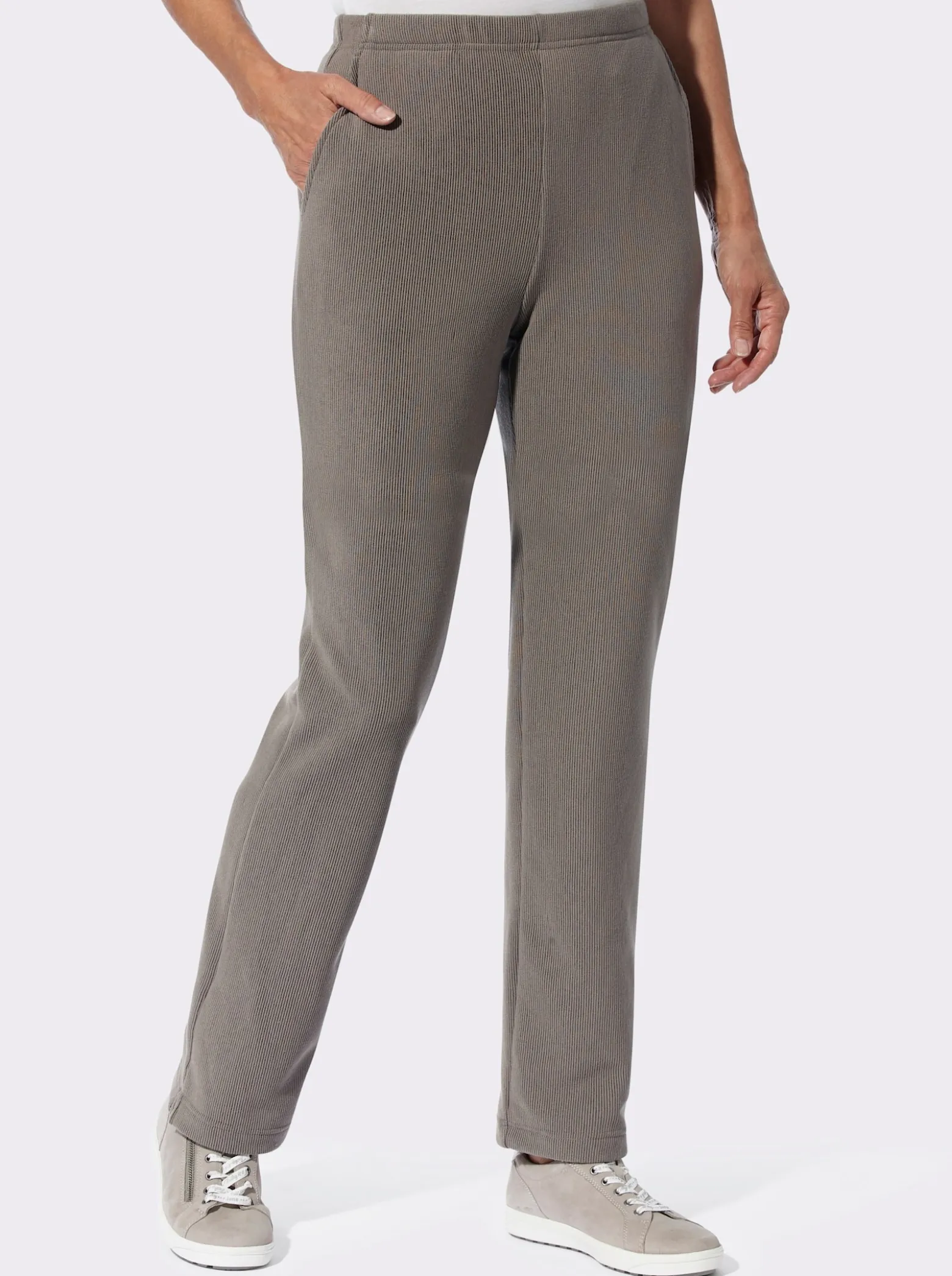 Schlupfhose in Ripp-Qualität