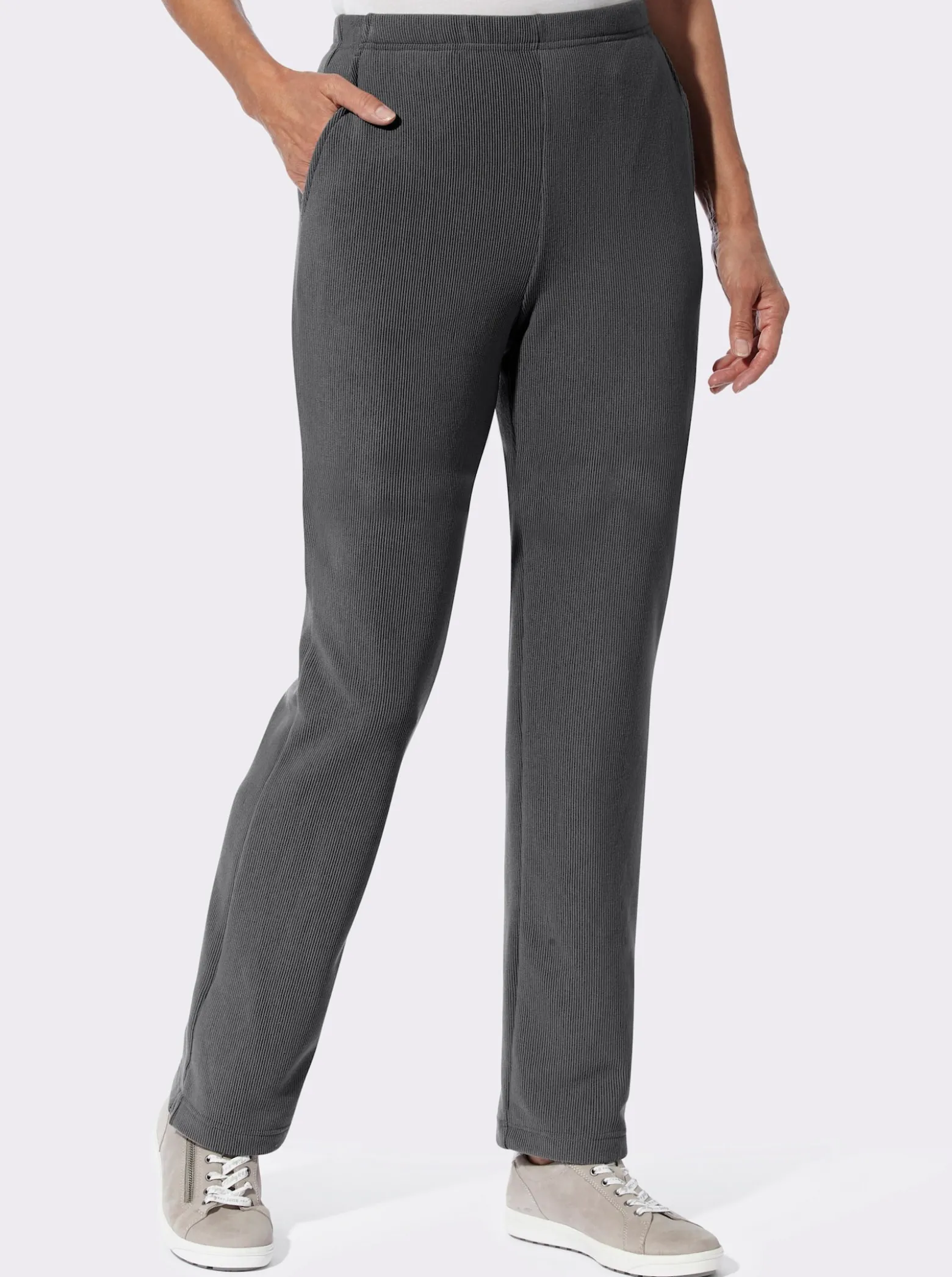 Schlupfhose in Ripp-Qualität