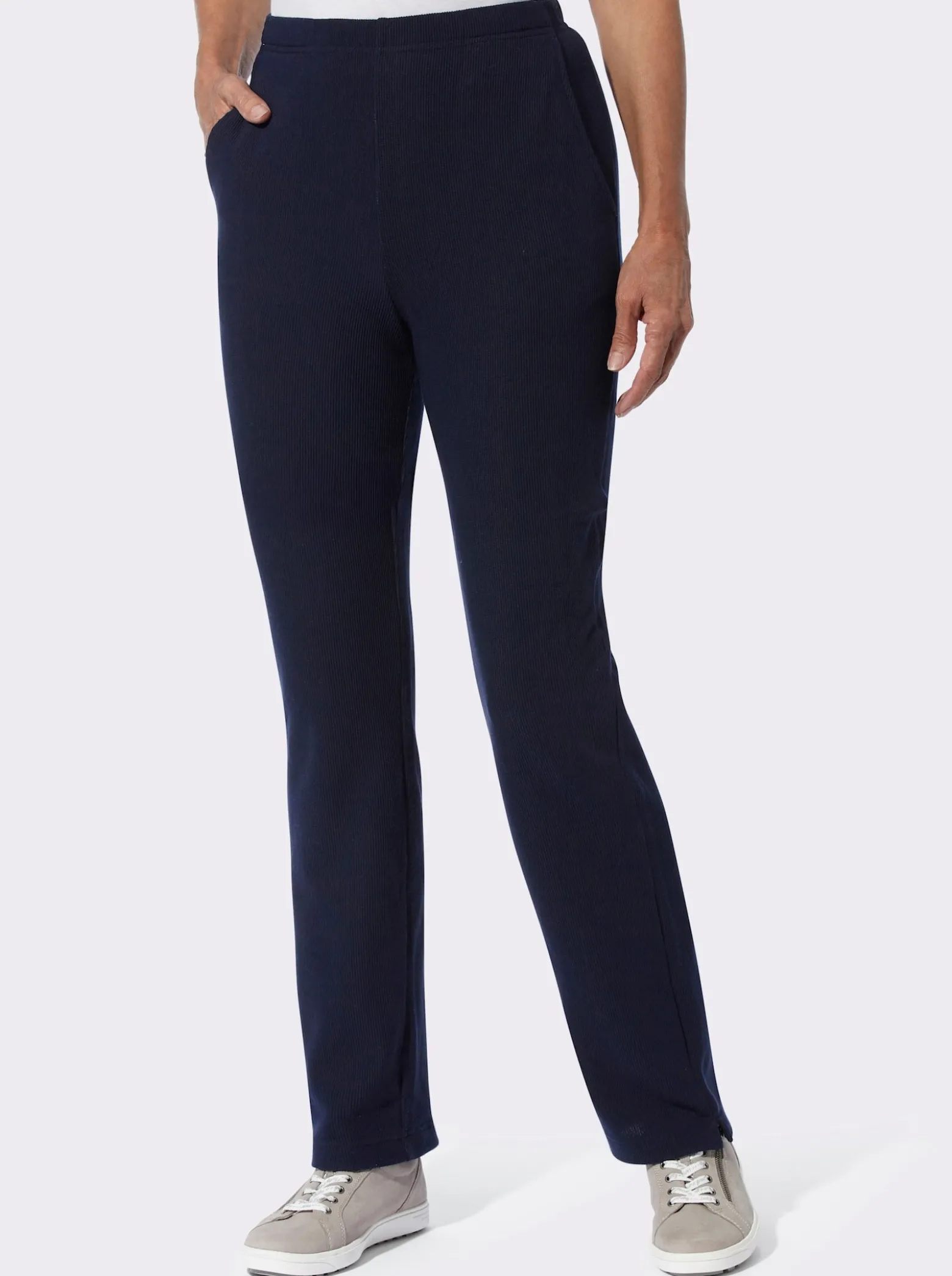 Schlupfhose in Ripp-Qualität