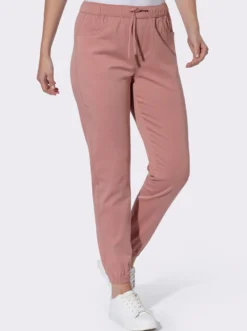 Schlupfhose in Twill-Qualität