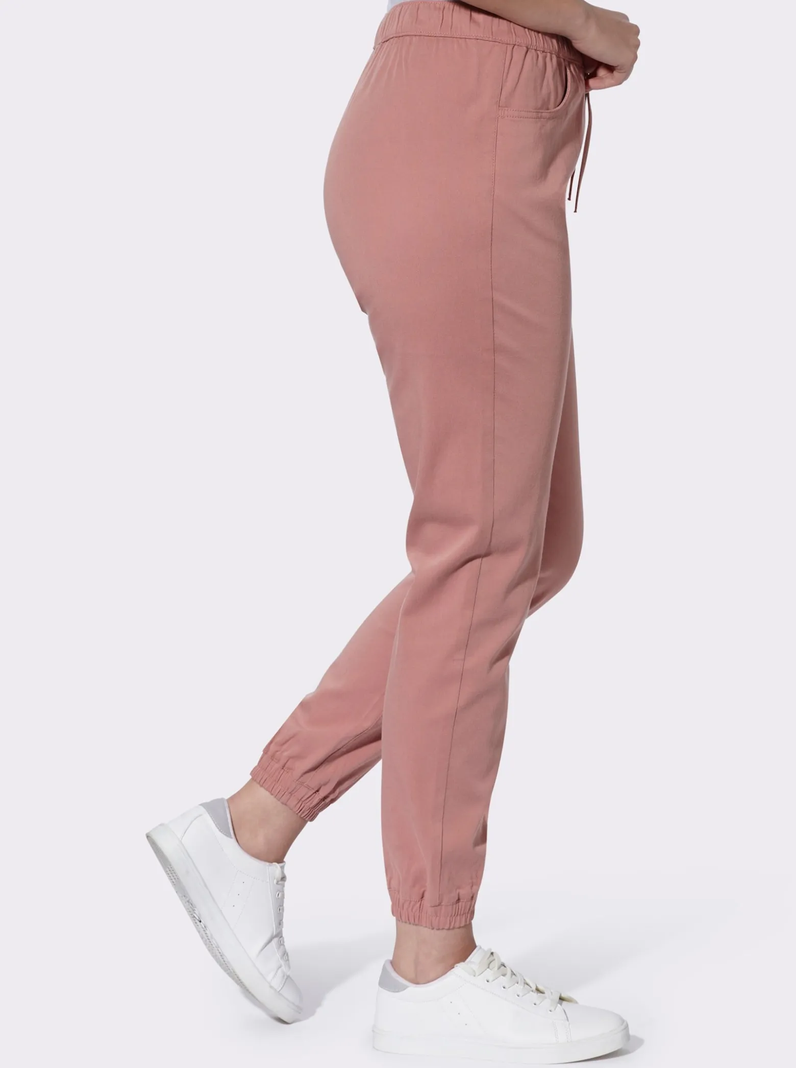 Schlupfhose in Twill-Qualität
