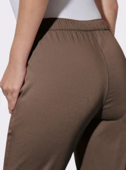 Schlupfhose in Twill-Qualität