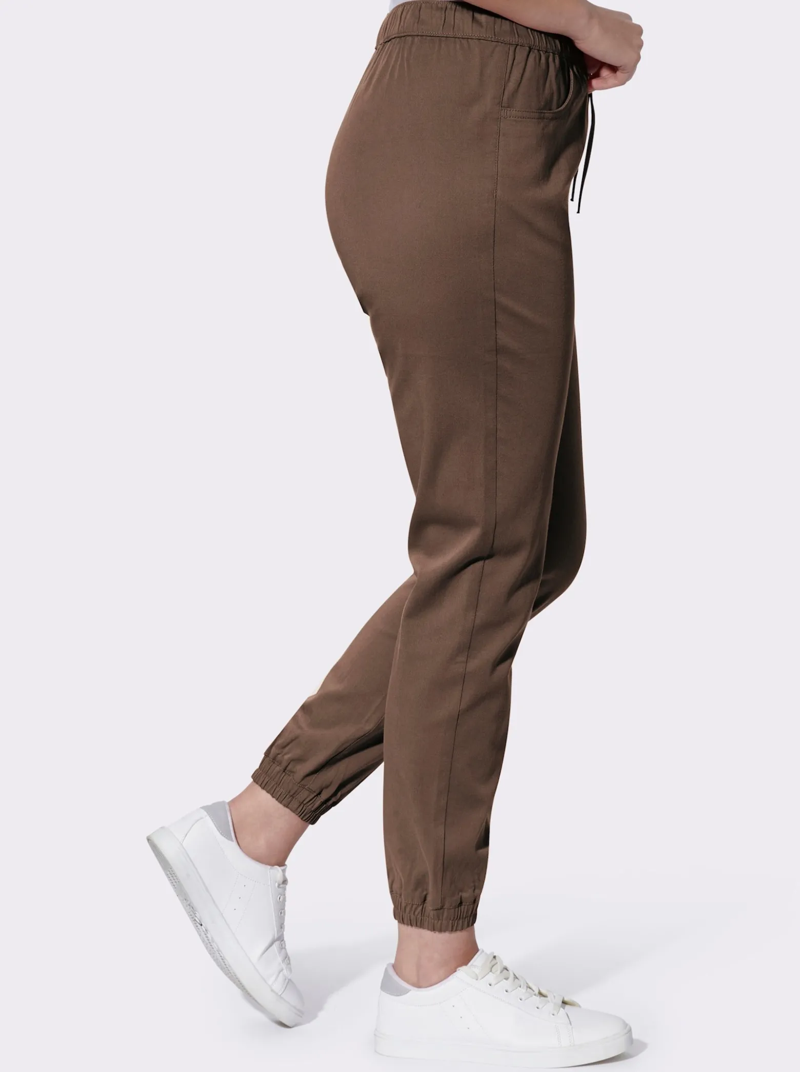 Schlupfhose in Twill-Qualität