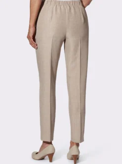 Schlupfhose mit Bügelfalten