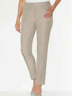 Schlupfhose mit Bügelfalten