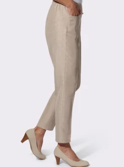 Schlupfhose mit Bügelfalten