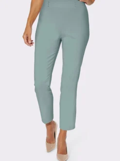 Schlupfhose mit Bügelfalten