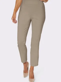 Schlupfhose mit Bügelfalten
