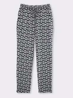 Schlupfhose mit Dehnbund und Bindeband