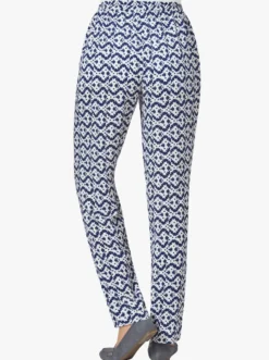 Schlupfhose mit Dehnbund und Bindeband