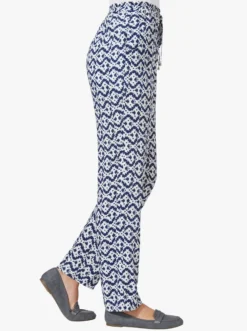 Schlupfhose mit Dehnbund und Bindeband