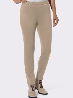 Schlupfhose mit elastischem Bund