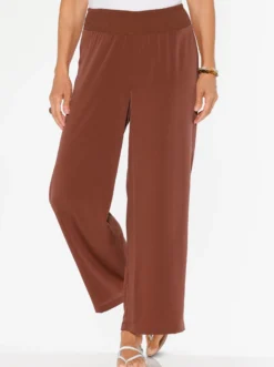 Schlupfhose mit gesmoktem Bund