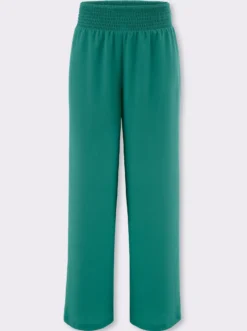 Schlupfhose mit gesmoktem Bund