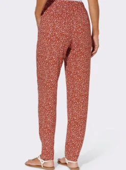 Schlupfhose mit Punktedessin