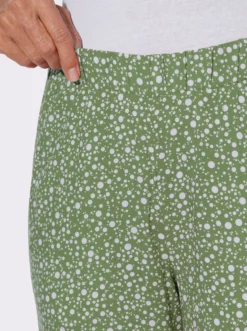 Schlupfhose mit Punktedessin