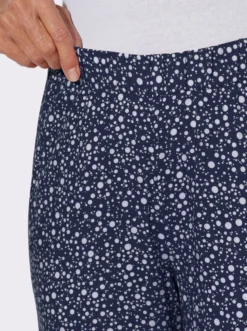 Schlupfhose mit Punktedessin