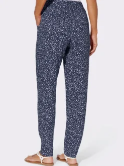 Schlupfhose mit Punktedessin