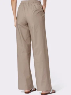 Schlupfhose mit weitem Bein