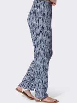 Schlupfhose mit weitem Bein