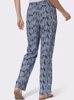 Schlupfhose mit weitem Bein