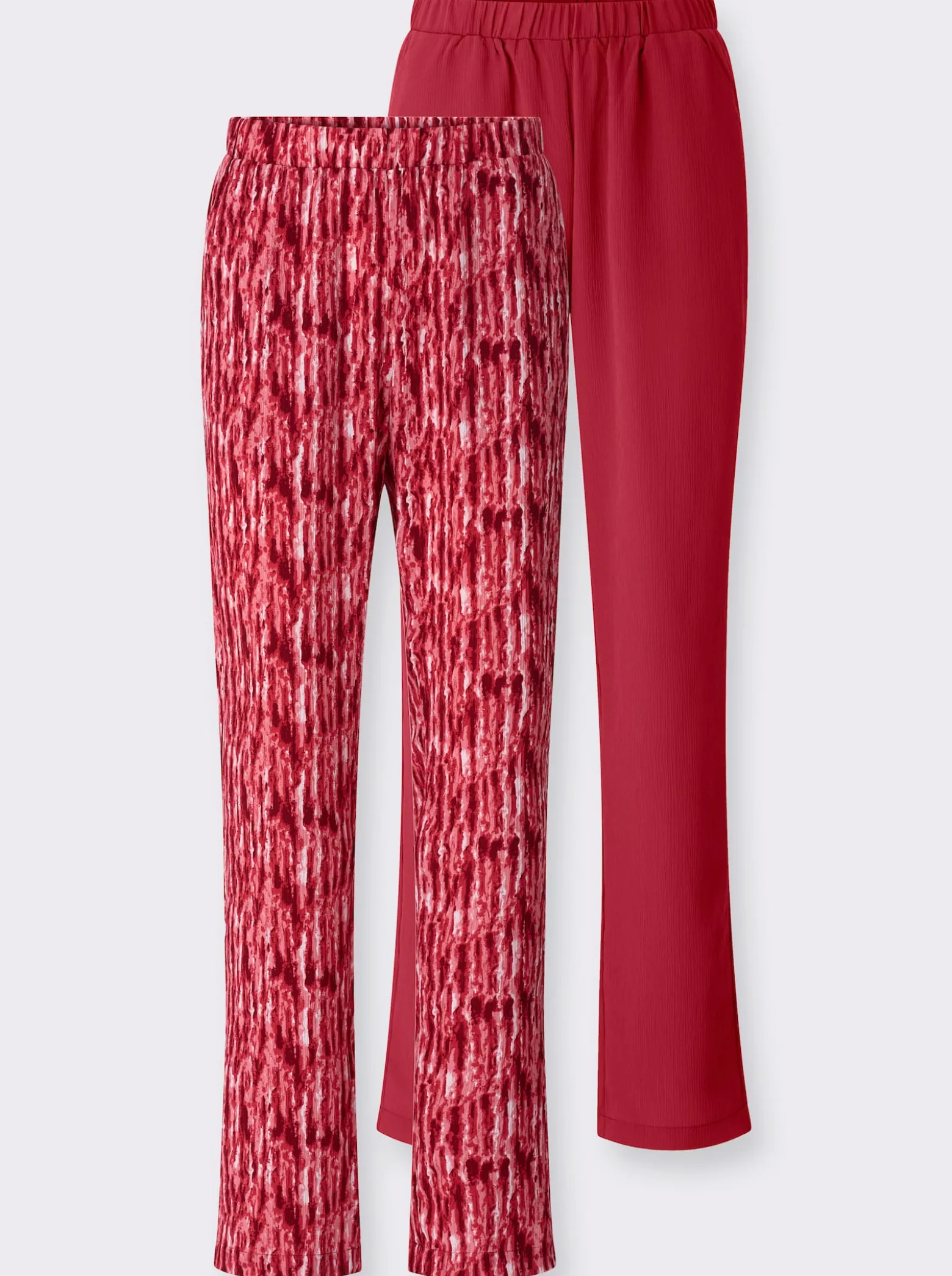 Schlupfhose mit weitem Bein