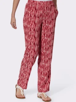 Schlupfhose mit weitem Bein