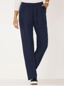 Schlupfhose mit Zierpatten an den Taschen