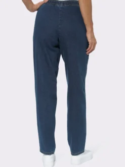 Schlupfjeans in Stretch-Qualität