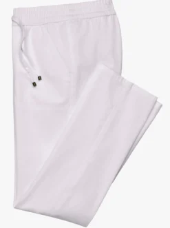 Schlupfjeans mit gesmoktem Bund