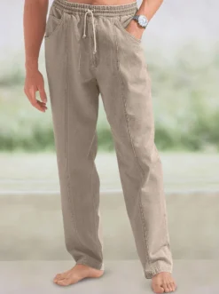 Schlupfjeans mit Kordel