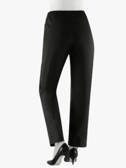 Schlupfjeans mit Rundum-Dehnbund