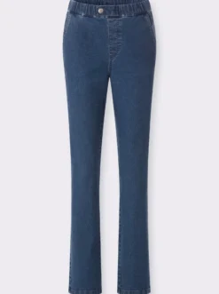 Schlupfjeans mit 2 Taschen vorne