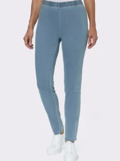 Schlupfjeans schmal geschnitten
