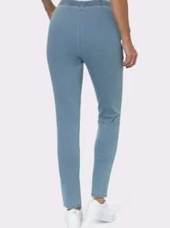 Schlupfjeans schmal geschnitten