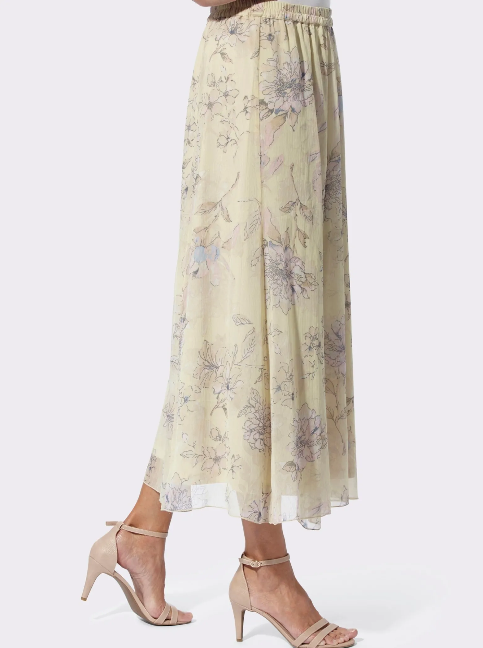 Schlupfrock in Chiffon-Qualität